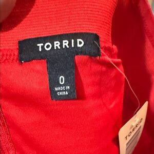 Torrid Scarlet Blouse